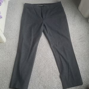 Banana republic Sloan size 10 grey crops